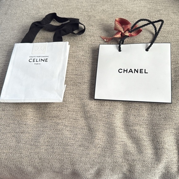 Set of Mini Chanel and Celine Shopping Bags - Picture 1 of 8